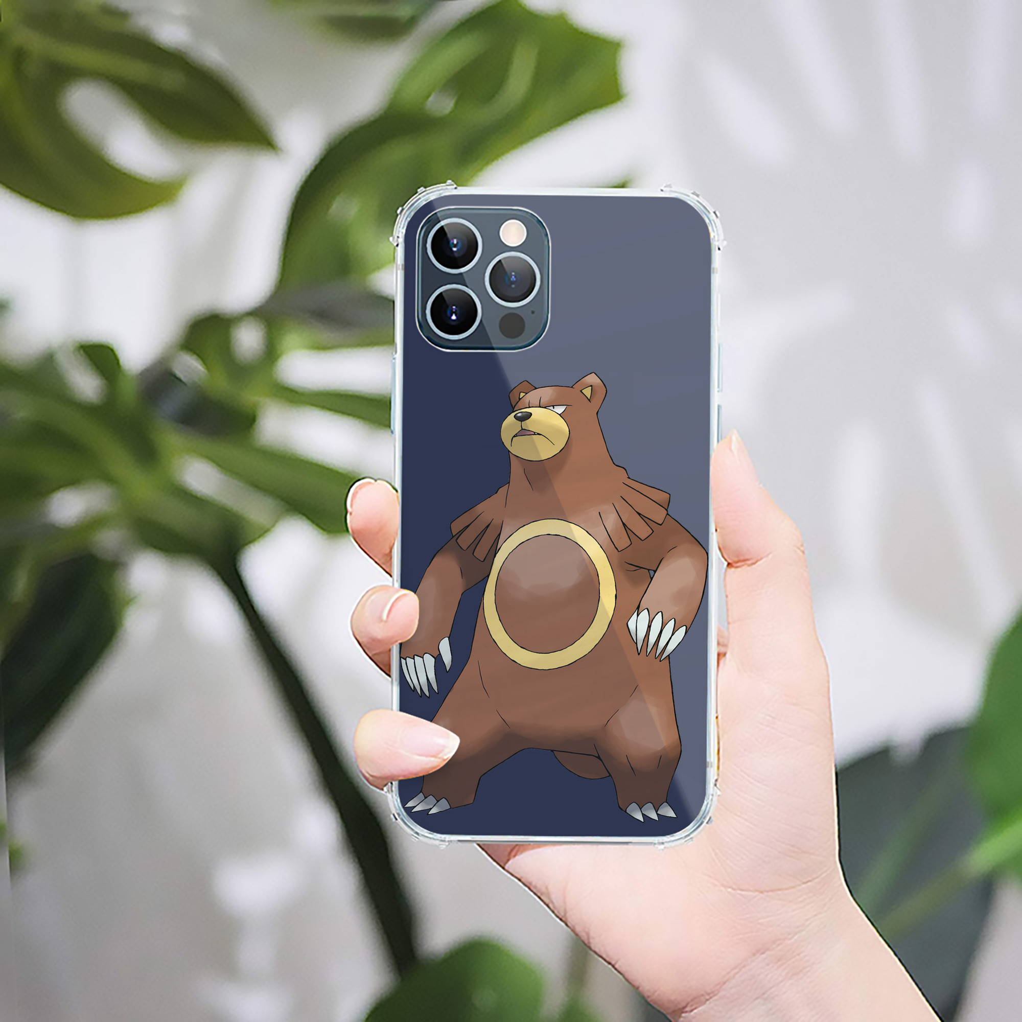 （画像用） ポケットモンスター Pokémon 【iPhone 12シリーズ対応】透明スマホケース（クリアソフトケース）